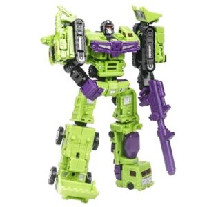 6-in-1 Transformer Construction Vehicle Toy Set