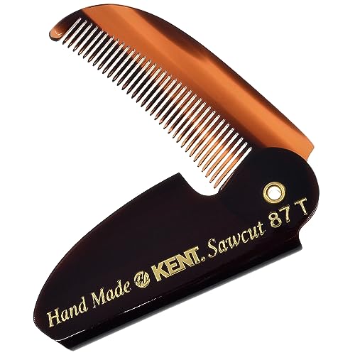 Kent 87T Handmade Folding Pocket Comb