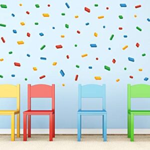 Sunny Decals Mini Building Block Wall Decals