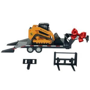 Big Country Toys Track Skid Steer with Attachments