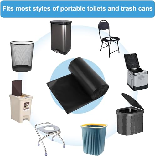 Portable Biodegradable Camping Toilet Bags 25pcs - Image 5