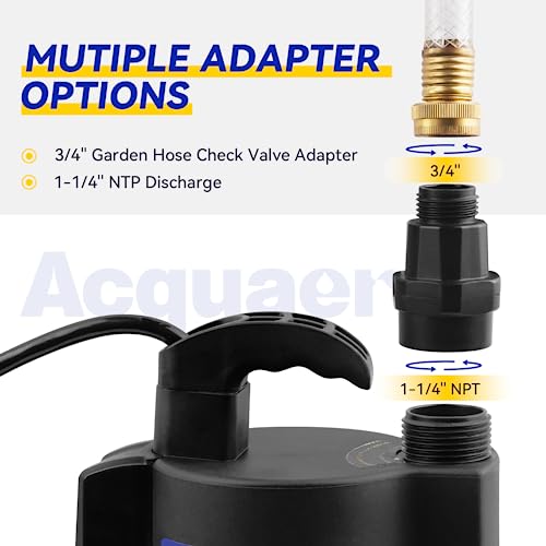 Acquaer 1/3 HP Submersible Water Pump - Image 4