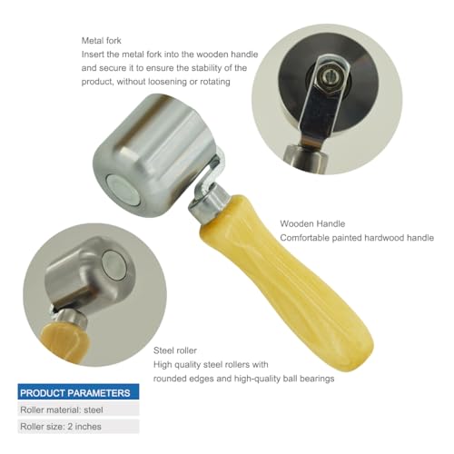 2" Steel Seam Roller for Roofing - Image 3
