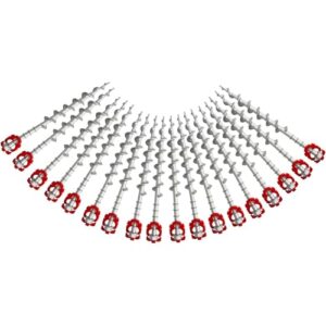 18 Pcs Heavy Duty Aluminum Ground Anchors