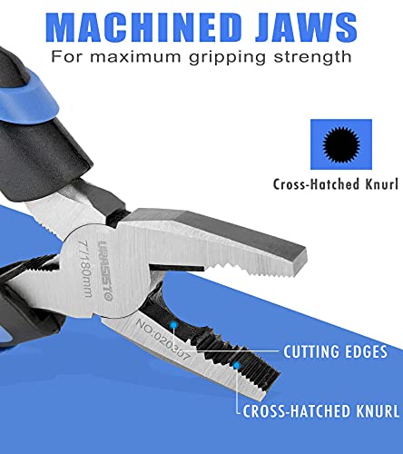 URASISTO 6-Inch Heavy Duty Pliers - Image 3