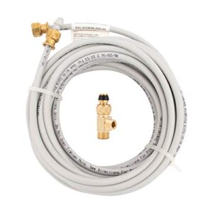 Ice Maker Installation Kit with 25ft PEX Tubing