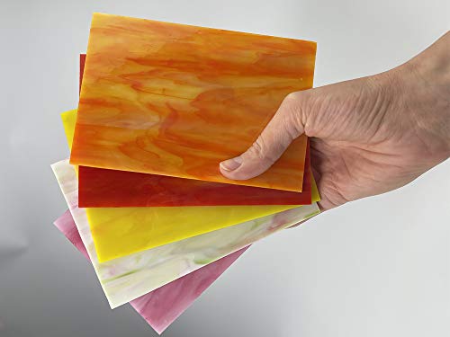 Unicoshape 12 Sheets Stained Glass Pack - Image 6