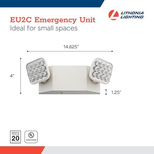 Lithonia LED Emergency Light with Adjustable Heads - Image 4