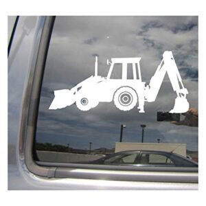 Backhoe Loader Construction Operator Vinyl Decal