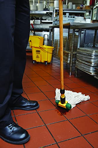 Rubbermaid 60" Wood Mop Handle, Natural - Image 4