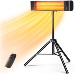 VAGKRI 1500W Infrared Patio Heater with Remote