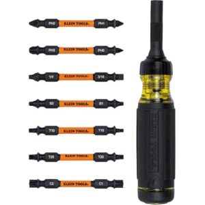 Klein Tools 15-in-1 Ratcheting Screwdriver Kit