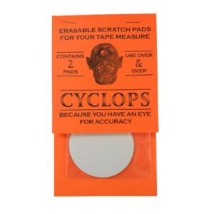 CYCLOPS Erasable Scratch Pads for Measurements