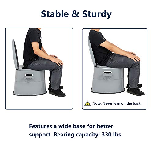 VINGLI Portable Toilet for Camping and Emergencies - Image 6