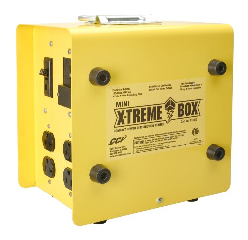 Southwire Mini X-Treme Box: 1 L14-30P to 8 5-20R