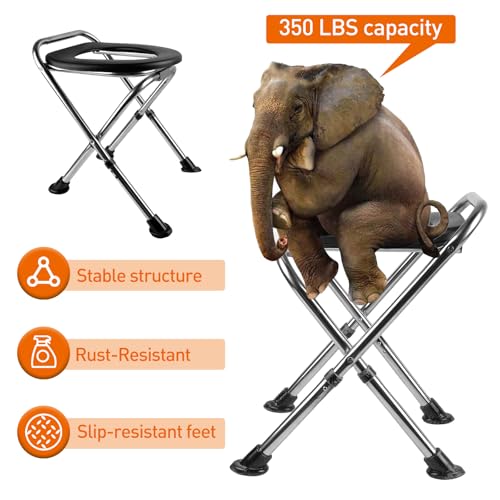 Adjustable Portable Toilet for Camping Outdoors - Image 3