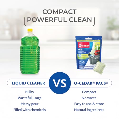 O-Cedar Hard Floor Cleaner, 10 Count - Image 5