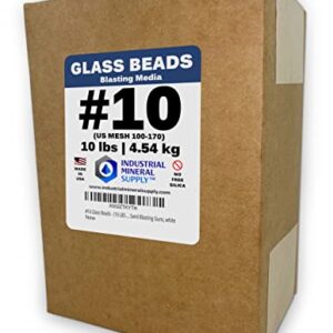 10 LBS Glass Beads - Fine Abrasive Media