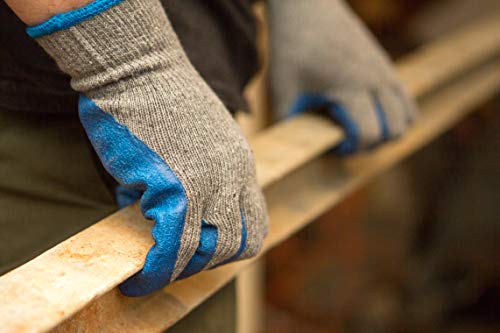 12 Pairs Large Rubber Latex Work Gloves - Image 4