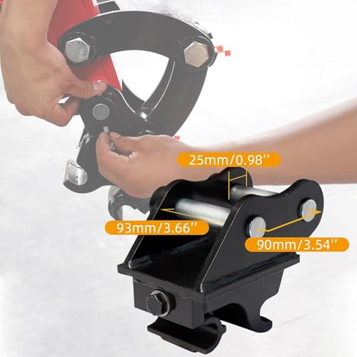 USA Stock Mini Excavator Attachments Kit - Image 3