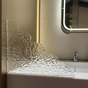 MIOIO Acrylic Shower Splash Guards, 2-Pack