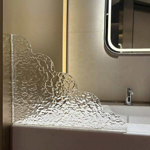 MIOIO Acrylic Shower Splash Guards, 2-Pack