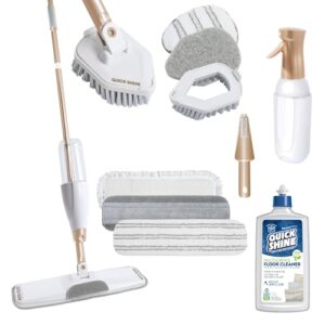 Quick Shine Gold Spray Mop Kit - 11 Pc