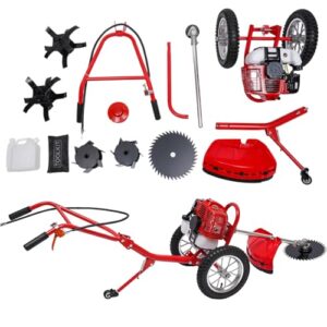 ZBXGJKSY 49CC 2-in-1 Gas Lawn Mower