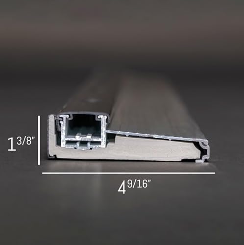 Adjustable Aluminum Threshold - Heavy-Duty, 72" - Image 2