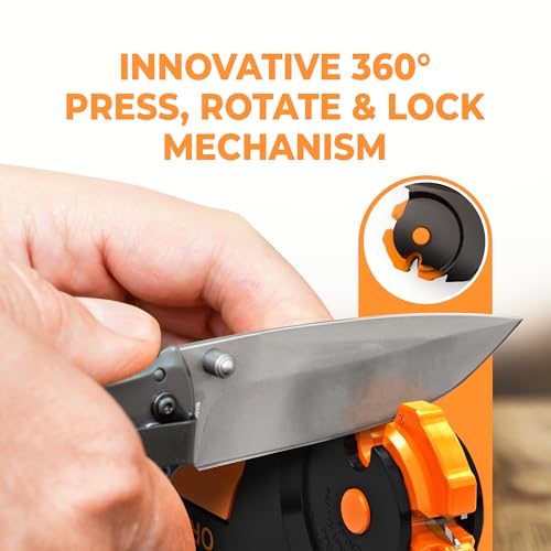 7-in-1 Orange Ninja Garden Tool Sharpener - Image 5