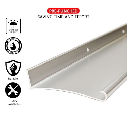DAILISEN Extra Wide Door Rain Drip Guard - Image 4
