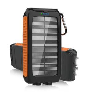 49800mAh Solar Charger Power Bank - Fast Charging