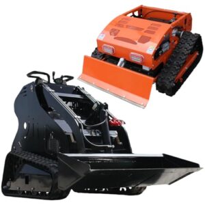 DigSwift 14HP Mini Skid Steer Loader and 9HP Remote Control Mower