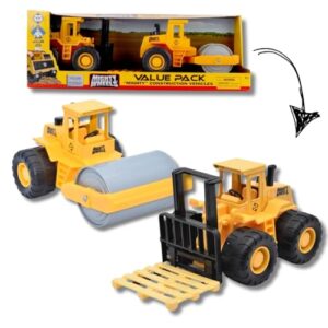 Mighty Wheels: 2 Pack Construction Vehicles Set