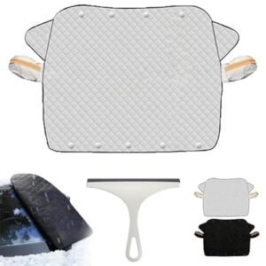 4-Layer Magnetic Windshield Cover for All Weather