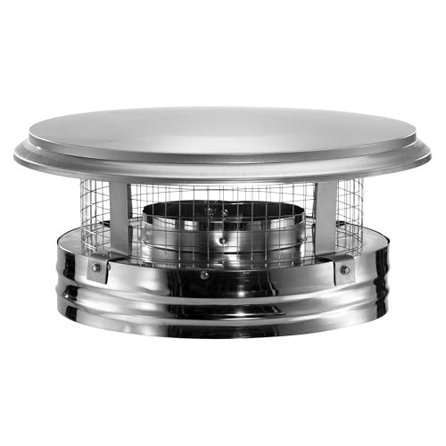 DuraPlus 8" Stainless Steel Chimney Cap