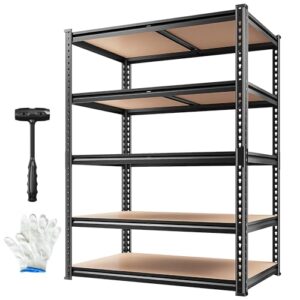 REIBII 5-Tier Heavy Duty Storage Shelves
