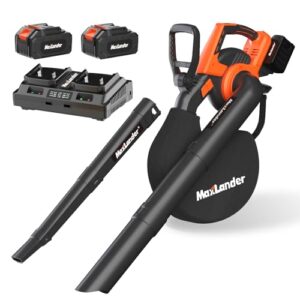 MAXLANDER 3-in-1 Cordless Leaf Blower Vacuum