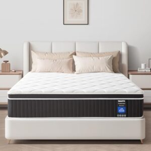 SIMARTH 12" Queen Hybrid Mattress - Medium Firm