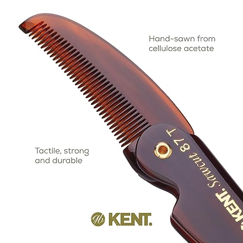 Kent 87T Handmade Folding Pocket Comb - Image 5