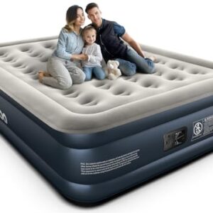 iDOO Queen Air Mattress with Built-in Pump