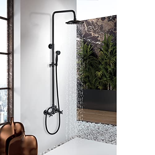MOSSON Oil Rubbed Bronze Shower Faucet Set - Image 2