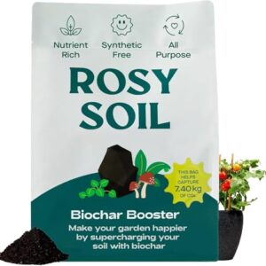 Rosy Soil Biochar Booster for Gardens