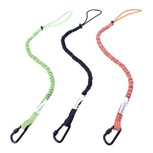 3 Pack Retractable Tool Lanyard Set