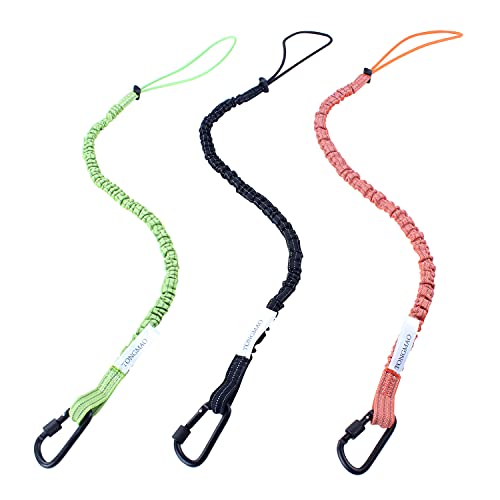 3 Pack Retractable Tool Lanyard Set
