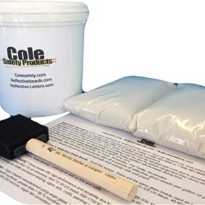 Yellow Acrylic Paint with Reflective Glass Beads