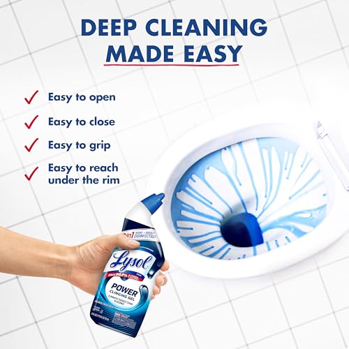 Lysol Max Strength Toilet Bowl Cleaner Gel - Image 5