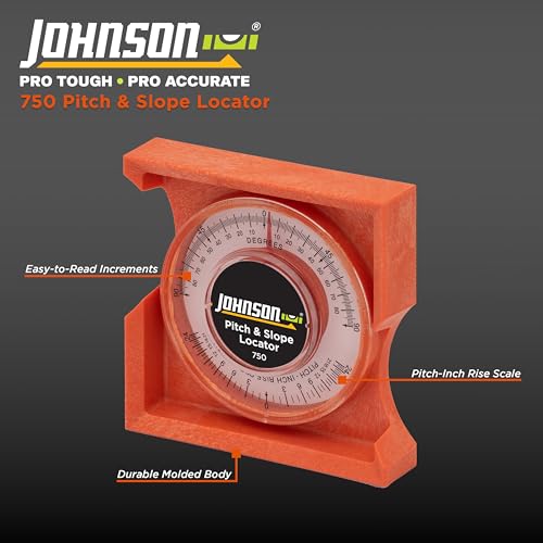 Johnson Level 750 Pitch Slope Locator Orange - Image 2