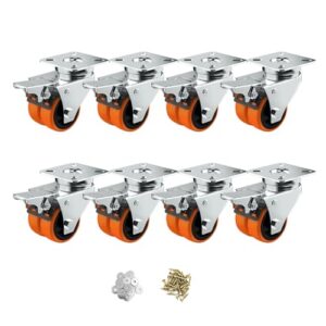 ASHGOOB 2" Heavy Duty Caster Wheels Set