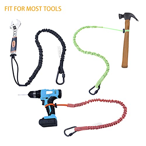 3 Pack Retractable Tool Lanyard Set - Image 4